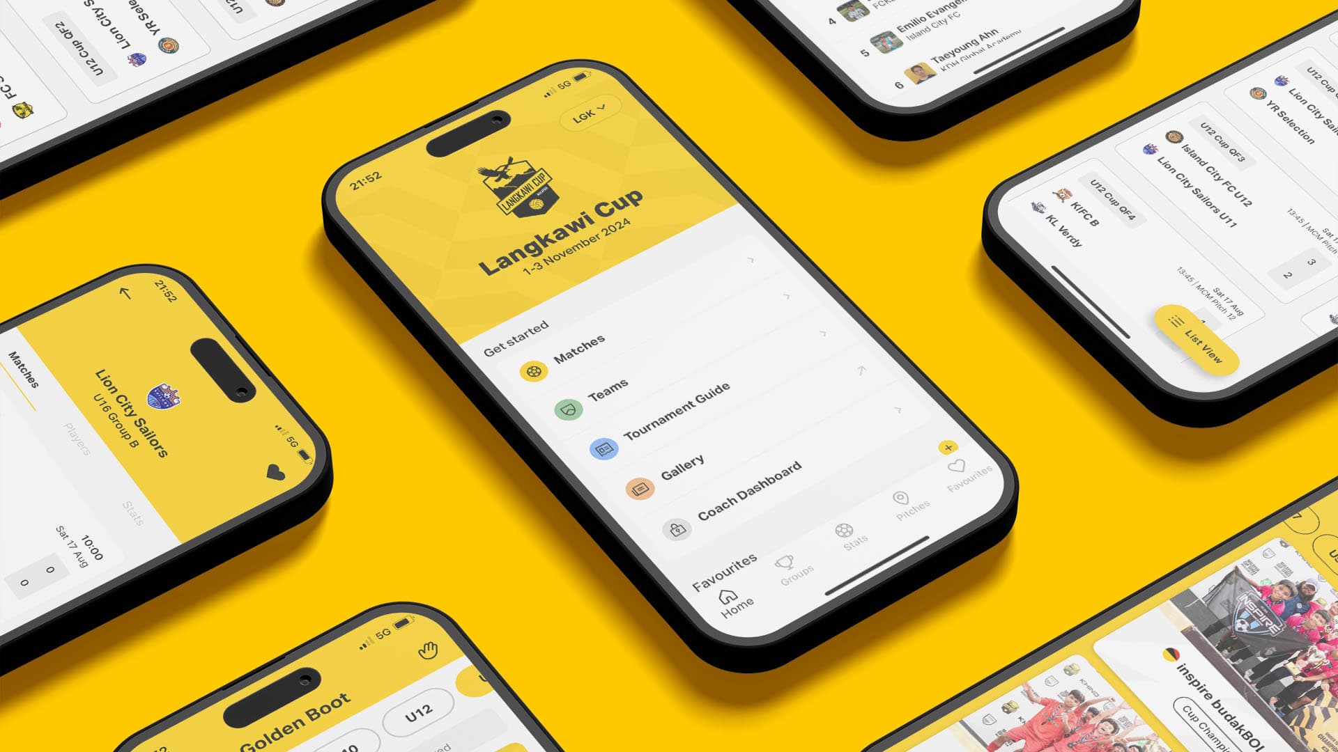 Malaysia Cup Series App Showcase