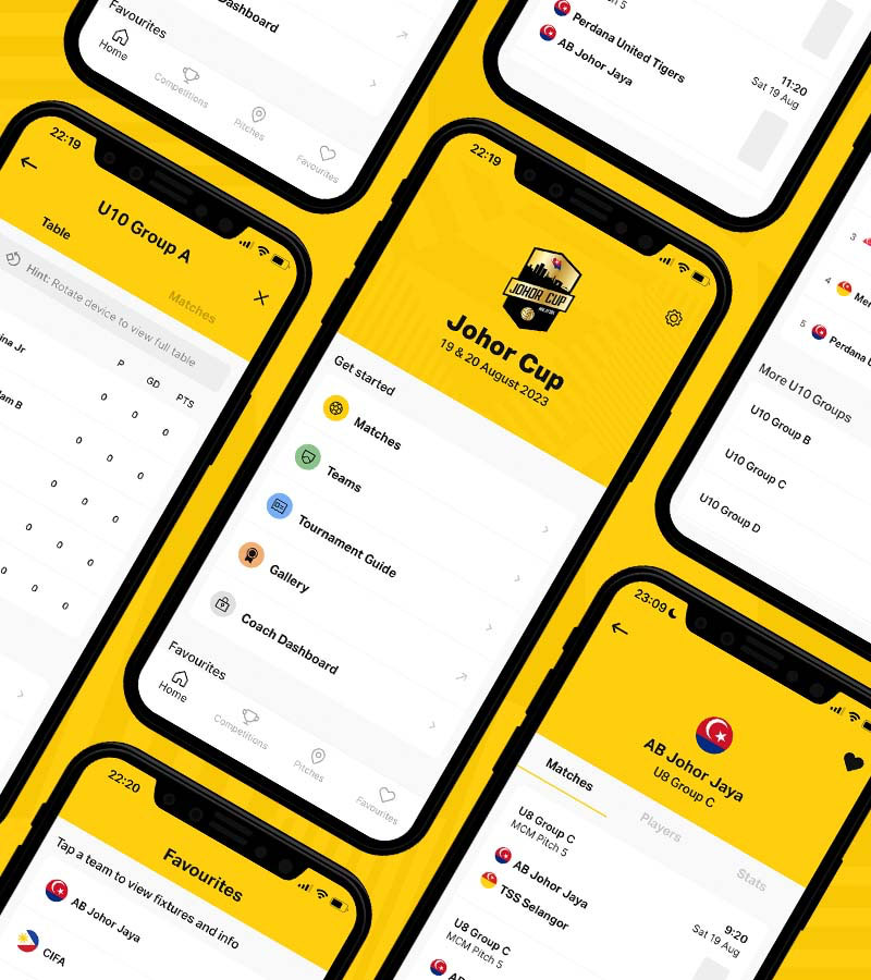 Malaysia Cup Series mobile app